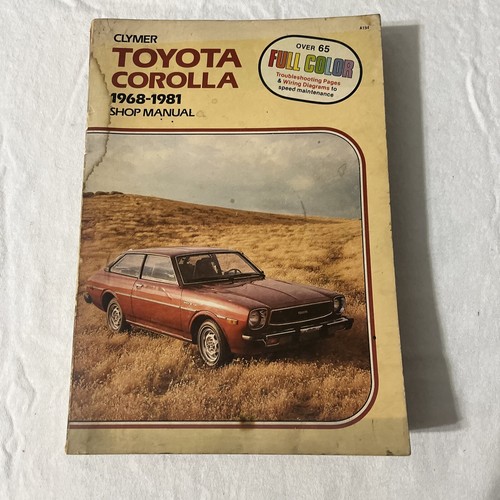 Clymer a194 toyota corolla - clymer,