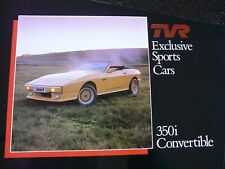 TVR 350i CONVERTIBLE ENGLISH