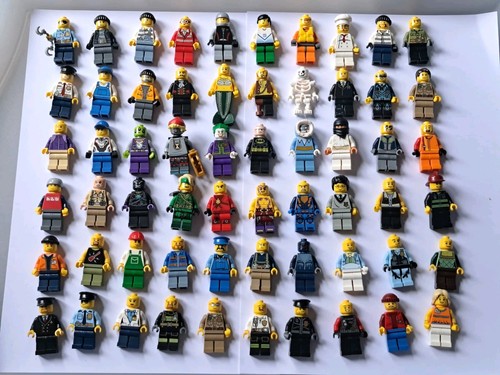 Large lego minifigures bundle - large,