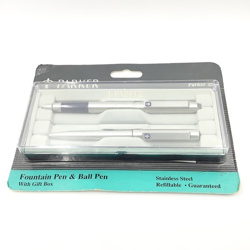 New parker fountain pen - pen, and