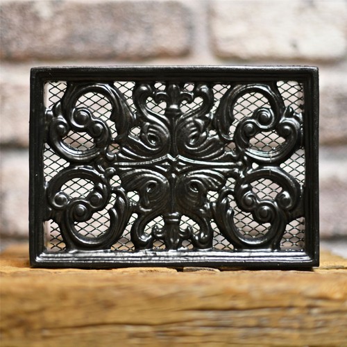 Black cast iron air brick - air, 9"