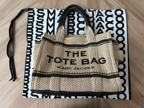 The straw jacquard - jacquard, tote