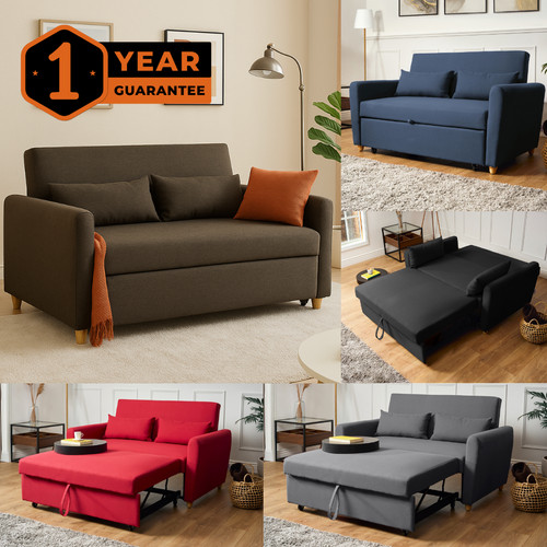 Seater sofa bed double pull - bed,