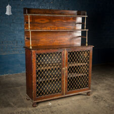 Bookcase Cabinet, Regency Faux