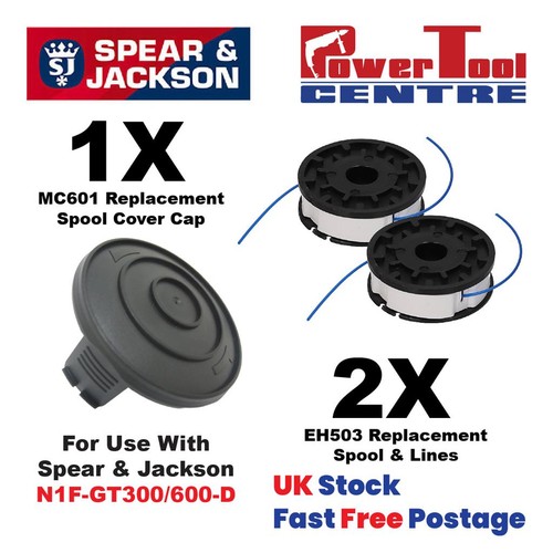 Spool line cover spear - line, &