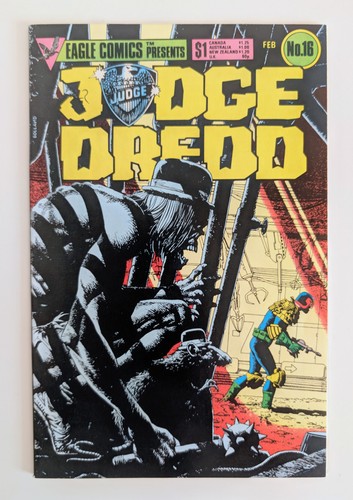 Judge dredd eagle comics - dredd,