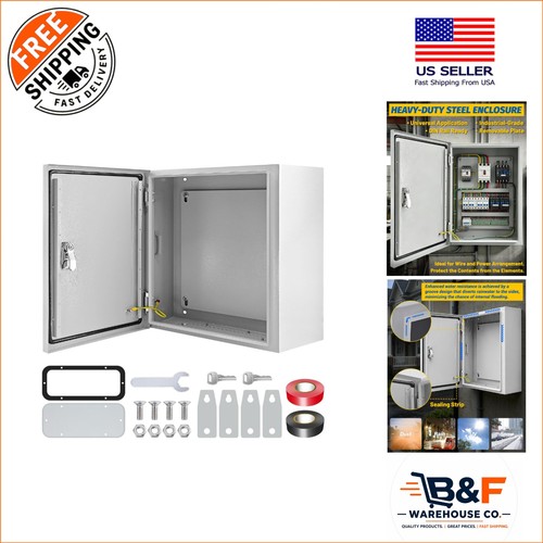 Secure 20x20x8 junction box - 20x20x8'',