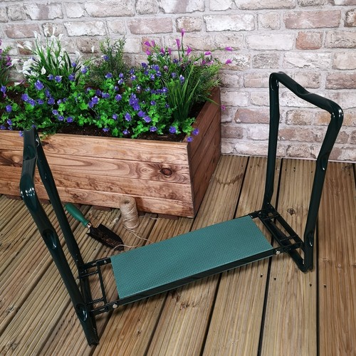 Folding garden kneeler - folding,