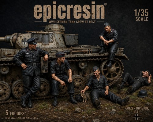 Post resin model - 1/35, scale
