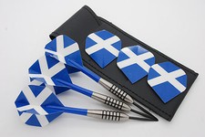 19g - 32g Tungsten Darts set, John Lowe type, Scotland darts, Stems & Dart Case