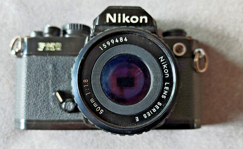 Nikon fm2 with 50mm - with,