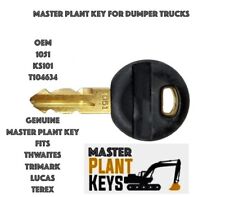 Thwaites Trimark Lucas Genuine Master Plant Dumper Key OEM T104634 1051 KS101