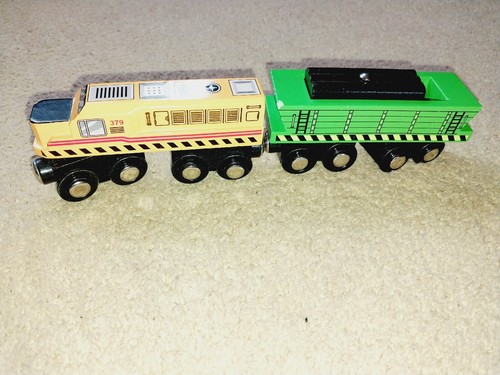 Unstoppable wooden train - wooden,
