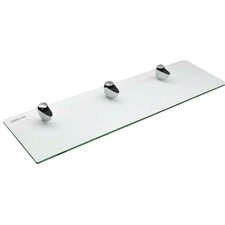 Clear tempered glass shelf - clear,