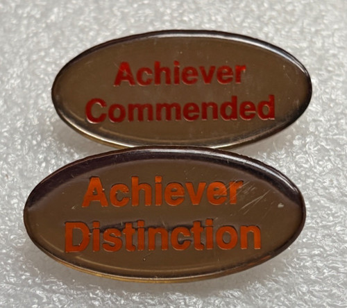 Pair achiever oval - pair,