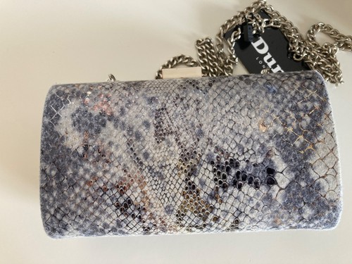 Dune reptile clutch bag - bag, with
