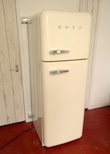 SMEG CLASSIC CREAM RETRO FRIDGE/FREEZER EXCELLENT