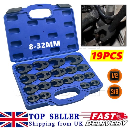 19pc metric 32mm crowfoot - 19pc,
