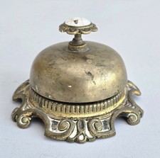 Antique brass desk hotel