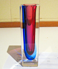 Murano Sommerso Heavy Block