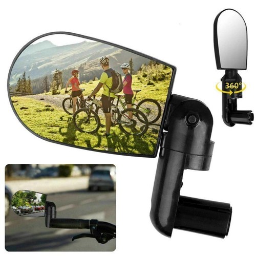 Bicycle bar end - bicycle, mirror