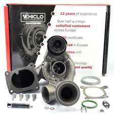Turbocharger 53049700057 Mercedes 2.2 CDI 2148 ccm 110 kW 150 BHP + GASKETS