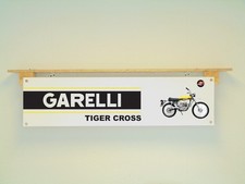 Garelli Tiger Cross Moped Banner Motorcycle Garage Workshop Wall Display