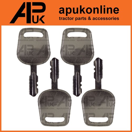 Ignition switch keys - 4x, for