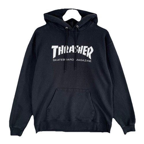Thrasher hoodie mens - thrasher, black