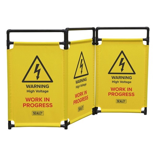 Sealey folding safety barrier - sealey,