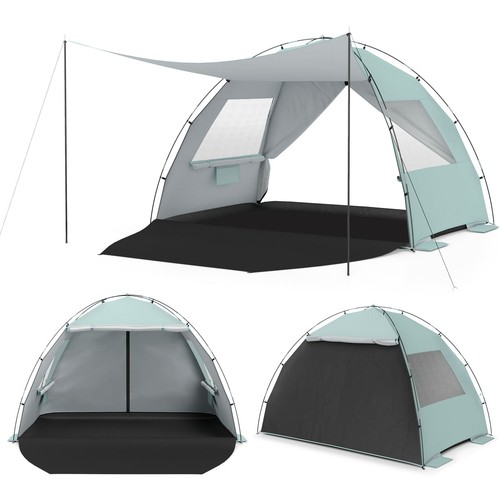 Pop beach tent with canopy - tent,