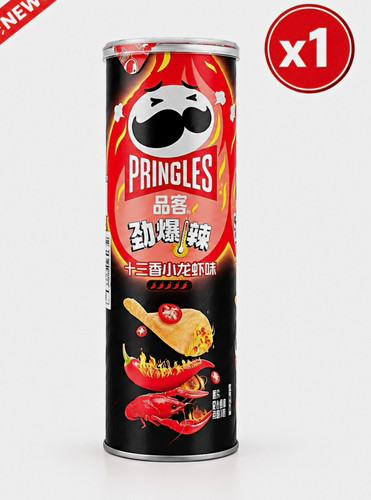 Pringles spicy crayfish - pringles,