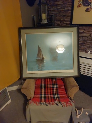 Large 1973 signed - signed, print