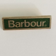 BARBOUR Enamel Pin Badge Green