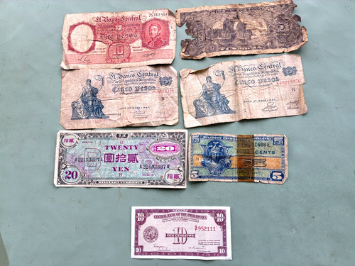 World paper money lot 7 - paper,