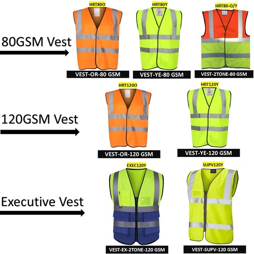Viz safety vest waistcoat - hi,