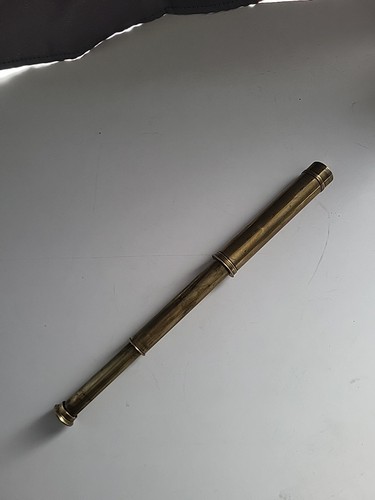 Antique vintage brass - 3, draw