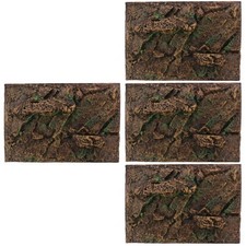  4 Count Reptile Enclosure Background Vivarium Realistic Backgrounds for Tanks