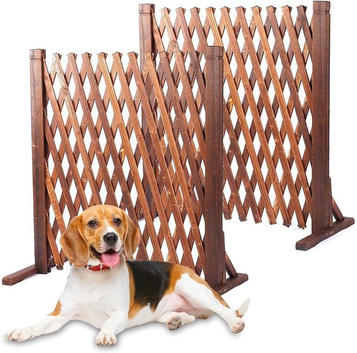 Expanding fence panels - fence, pair