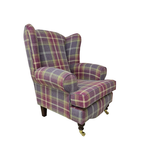 Stunning wing back arm chair - wing, t