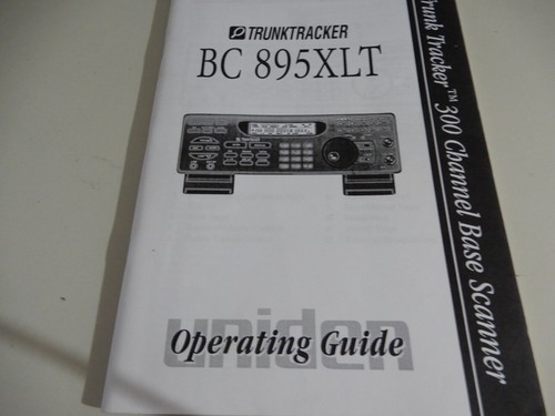 Uniden bearcat bc895xlt - uniden,