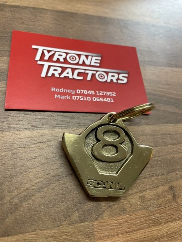 Scania keyring truck lorry - v8,
