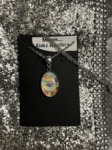 Rainbow brite necklace 80s - brite,