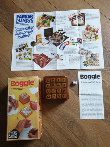 Boggle vintage game parker - vintage,