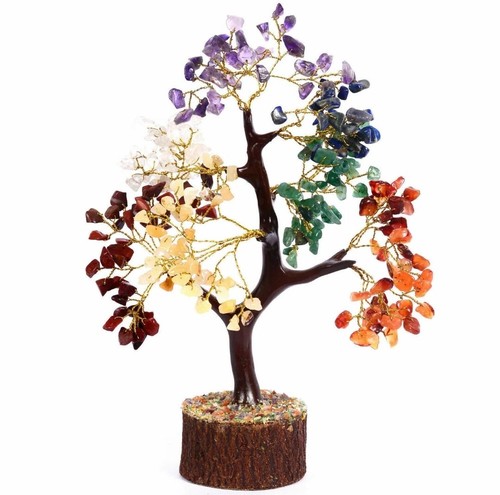 Chakra crystal tree of - 7,