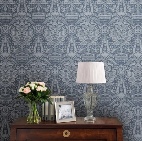 Laura ashley heraldic damask - ashley,