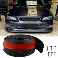 For Subaru Impreza WRX STI 98" Rubber Front Bumper Spoiler Lip Splitter Body Kit