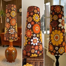 Retro Tall Tapered Lampshade