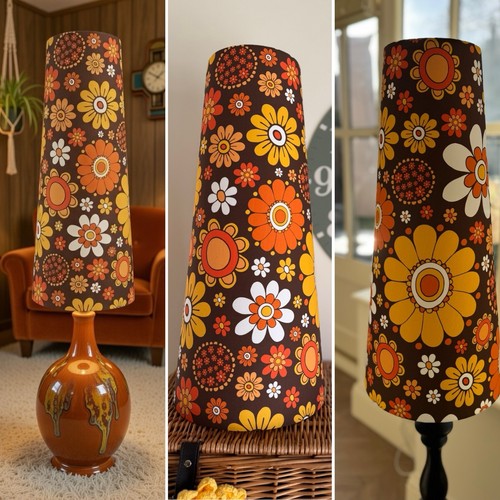 Retro tall tapered - tall, lampshade