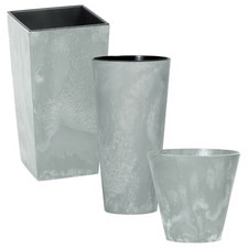 Tall Short Grey Concrete